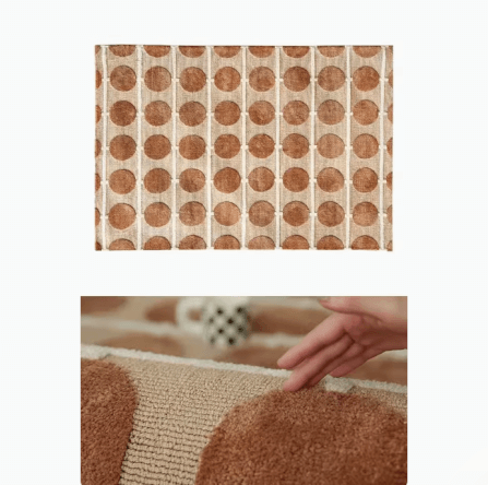 พรม MJHOMEDESIGNS GPSH SERIES ขนาด 160 X 230 ซม. น้ำตาล_0